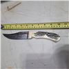 Image 6 : Damascus Knife & Leather Sheath
