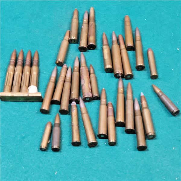 Assorted Collectable Rifle Ammo