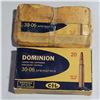 Image 1 : 30-06 180gr Factory Dominion Ammo 40 Rounds