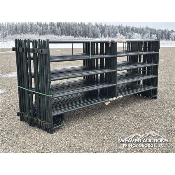 (22) 12 FT. LIVESTOCK PANELS