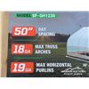 Image 8 : TMG 12 X 30 FT. TUNNEL GREENHOUSE