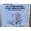 Image 5 : TMG 34 IN. STAND-ON GAS POWERED SNOW BLOWER