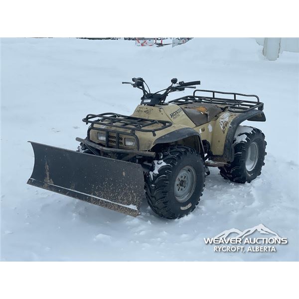 HONDA FOURTRAX 300 ATV W/ BLADE