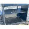 Image 9 : (1) 3 TIER ROLLING SHOP CART W/ 2 TIER WOOD SHELF