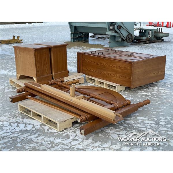 SOLID OAK BEDROOM SET