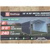 Image 2 : TMG 12 X 20 FT. METAL CARPORT SHED
