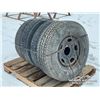 Image 4 : (4) MISC VARIOUS SIZE TIRES W/RIMS