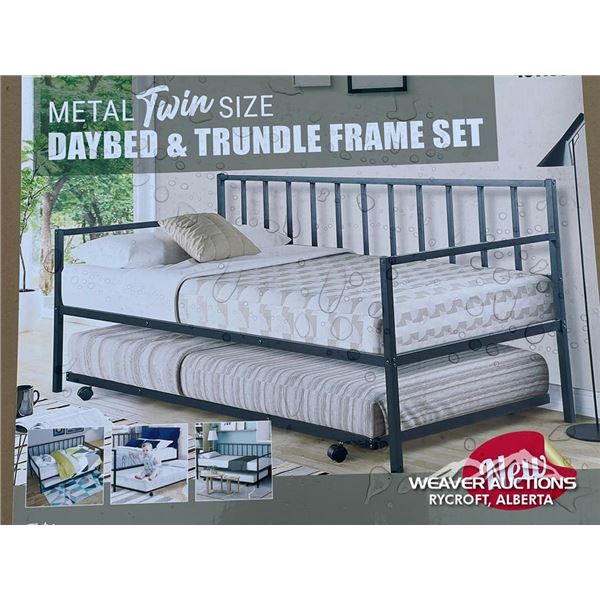 METAL TWIN BUNK BED
