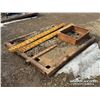 Image 3 : 6 X 7 FT. SKID, (2) GRADER CUTTING EDGES