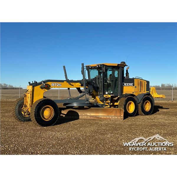 2015 JOHN DEERE 872G MOTOR GRADER