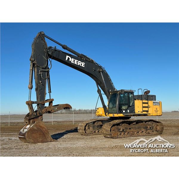 2015 JOHN DEERE 470G LC HYDRAULIC EXCAVATOR