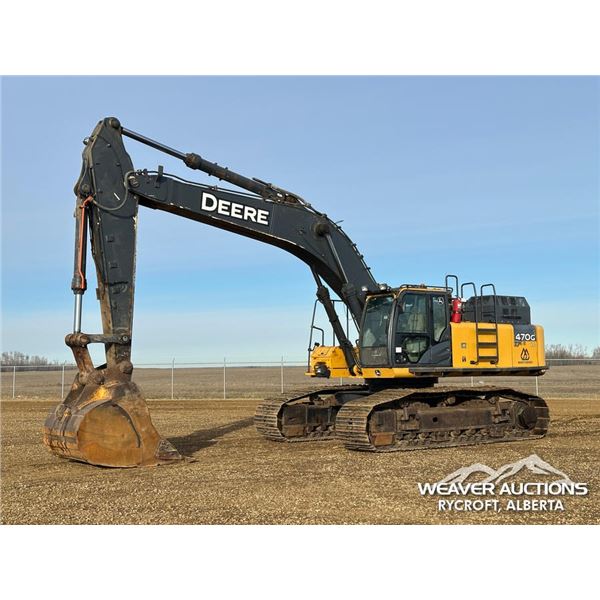 2017 JOHN DEERE 470G LC HYDRAULIC EXCAVATOR