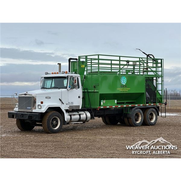 1995 GMC T/A  W/ 2008 BOWIE HYDROSEEDER
