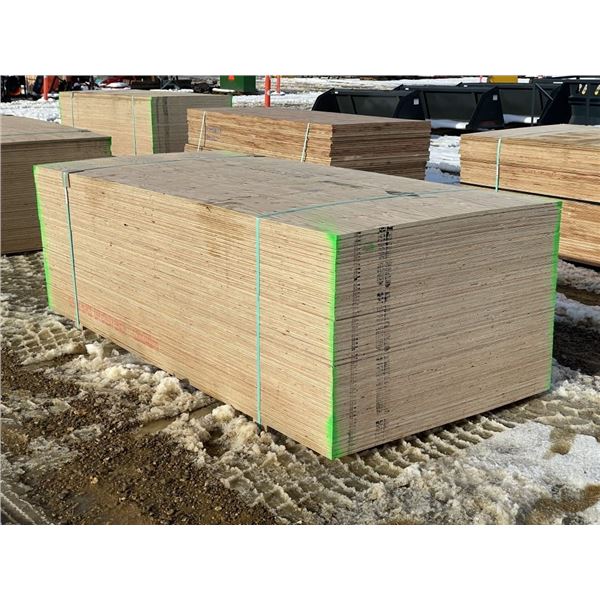 (50) 5/8 IN. X 4 X 8 FT. DFP UTILITY GRADE PLYWOOD