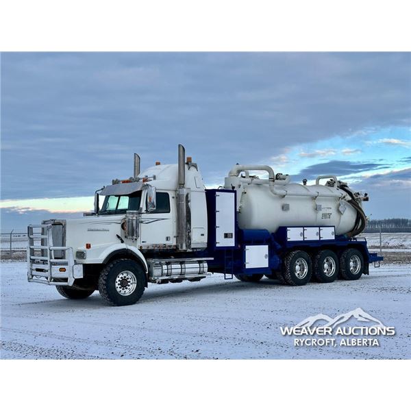 2011 WESTERN STAR 4900SA TRI/A COMBO VACUUM TRUCK