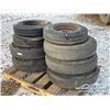 Image 1 : (8) MISC RISLEY MULCHER TIRES & RIMS