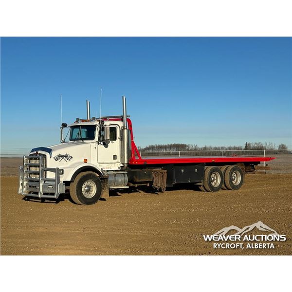 1998 KENWORTH T800 T/A ROLL-OFF TRUCK