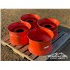 Image 3 : (4) SKID STEER RIMS