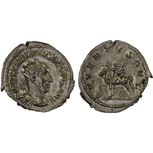 ROMAN EMPIRE: Trajan Decius, 249-251 AD, AR antoninianus (4.05g), Rome, VF-XF