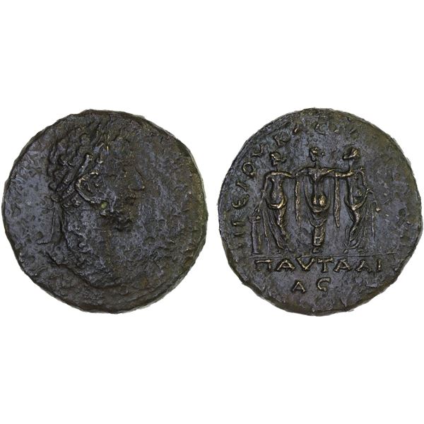 ROMAN PROVINCIAL, THRACE: Pautalia, Commodus, 177-192, AE30 (17.13g), VF
