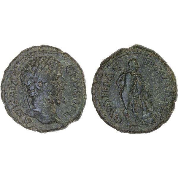 ROMAN PROVINCIAL, THRACE: Pautalia, Septimius Severus, 193-211, AE19 (5.19g), Choice VF