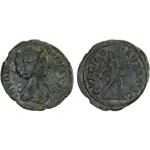 ROMAN PROVINCIAL, THRACE: Pautalia, Julia Domna, augusta, 193-211, AE23 (8.07g), VF