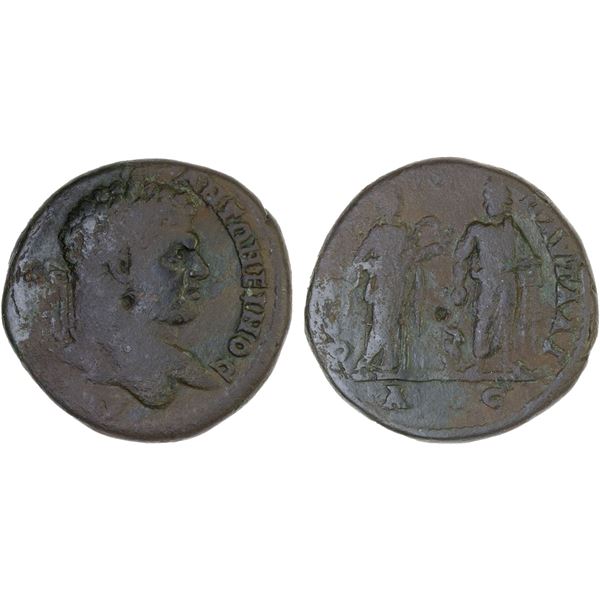 ROMAN PROVINCIAL, THRACE: Pautalia, Caracalla, 198-217, AE28 (15.64g), Fine