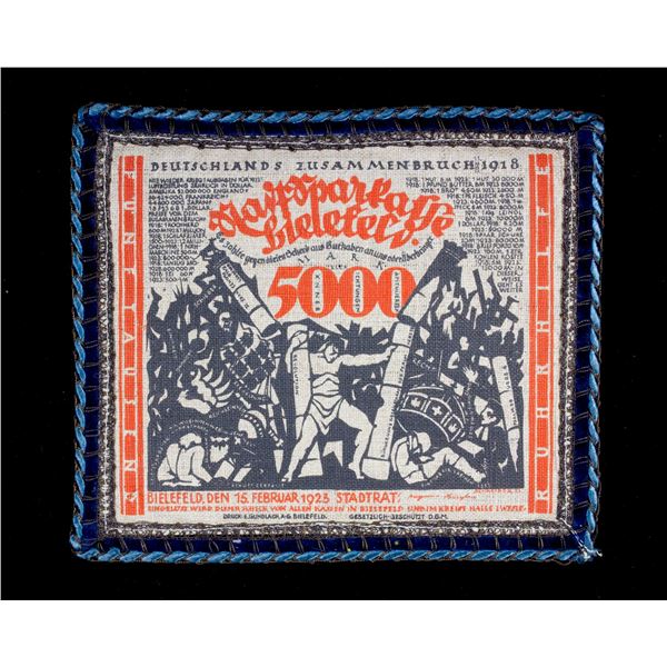 GERMANY: Weimar Republic, 500 mark, 1.7.1923, Unc