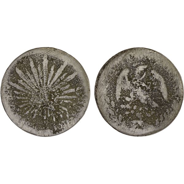MEXICO: Revolutionary Issue, AR peso (29.16g), ND (1915), Fine