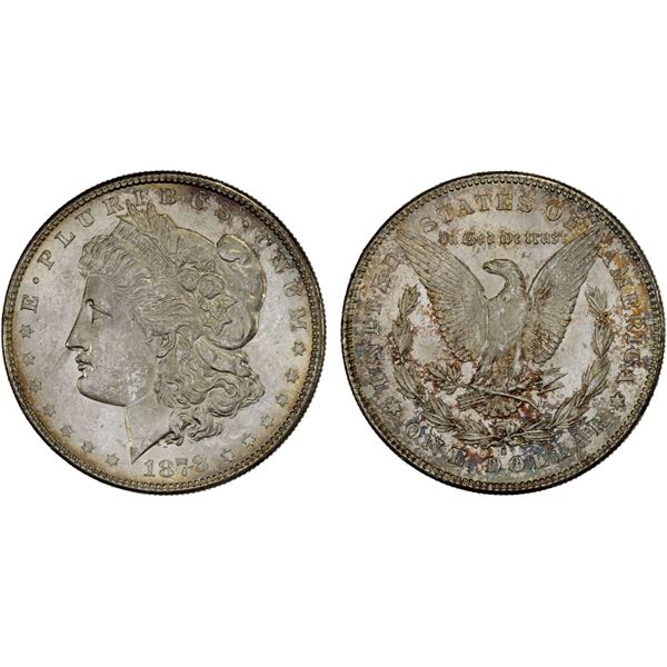 UNITED STATES: AR dollar, 1878-S, Unc