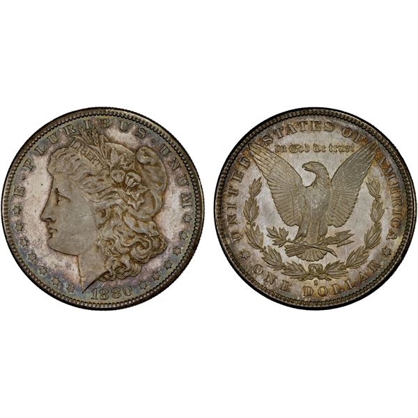 UNITED STATES: AR dollar, 1880-S, Unc