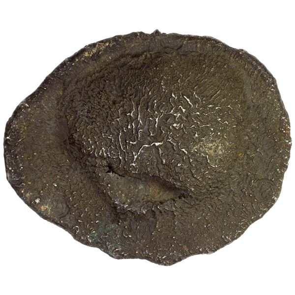 THAILAND: KINGDOMS: Lan Na, AR tok chiangmai (70.81g), ca. 17th-19th century, XF