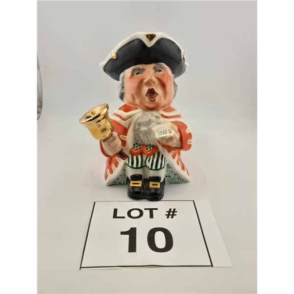 ROYAL DOULTON TOBY JUG - TOWN CRIER CHARACTER FIGURE