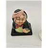 Image 3 : GROUP OF 4 VINTAGE ENGLISH CHARACTER FIGURINES INCL. ROYAL DOULTON “SAIREY GAMP”