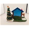 Image 3 : CHRISTMAS VILLAGE DÉCOR LOT WITH CHURCH AND “DAYS UNTIL CHRISTMAS” COUNTDOWN DISPL