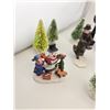 Image 2 : ASSORTED CHRISTMAS VILLAGE FIGURINES AND ACCESSORIES