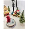 Image 5 : ASSORTED CHRISTMAS VILLAGE FIGURINES AND ACCESSORIES