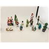 Image 2 : ASSORTED CHRISTMAS VILLAGE MINIATURES INCLUDING LEMAX FIGURINE