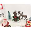 Image 5 : ASSORTED MINIATURE CHRISTMAS VILLAGE FIGURINES AND TREES