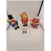 Image 1 : ASSORTED CHRISTMAS WATER GLOBE FIGURINES – SANTA AND SNOWMAN (3 PCS)