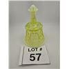 Image 1 : VASELINE / URANIUM GLASS BELL