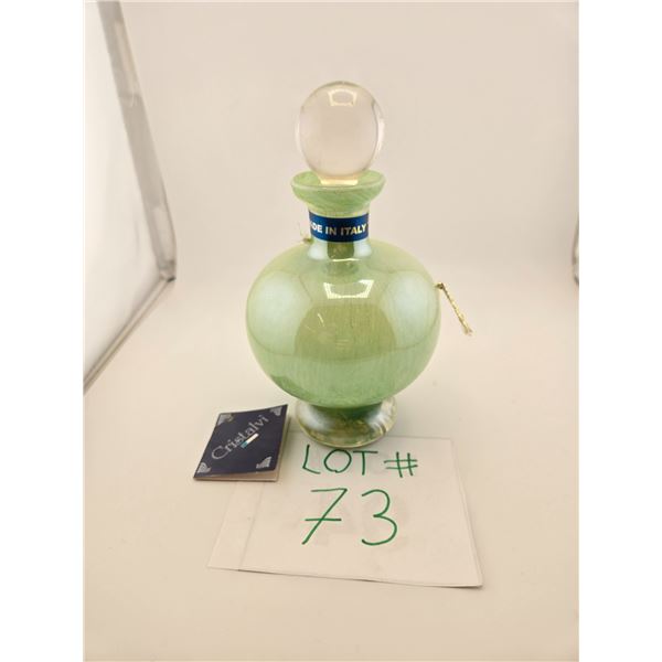 ITALIAN PERFUME BOTTLE (CRISTALVI)