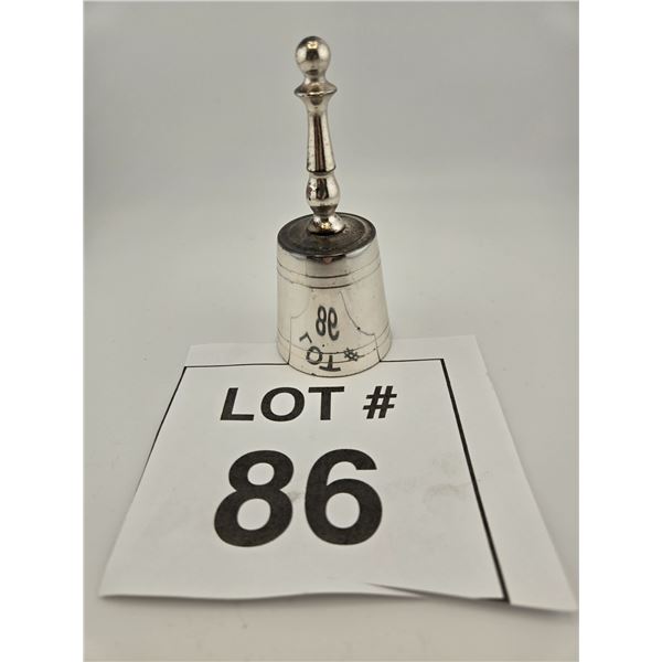 SILVER-TONE METAL BELL