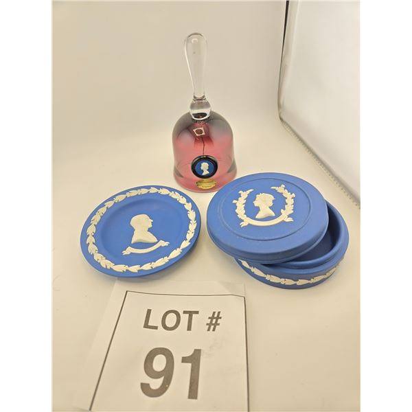 WEDGWOOD QUEEN ELIZABETH II CORONATION JASPERWARE 