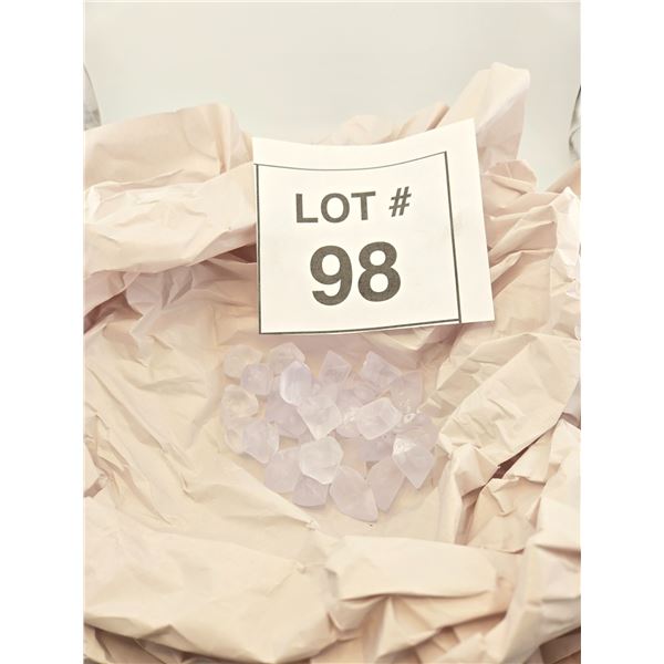 LOT OF QUARTZ CRYSTAL PIECES