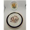 Image 1 : QUEEN ELIZABETH II SILVER JUBILEE COMMEMORATIVE PLATES, 1977, WOOD 