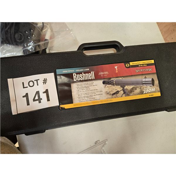 BUSHNELL SPORTVIEW 20–60×60 SPOTTING SCOPE WITH CASE