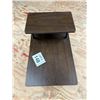 Image 2 : MID-CENTURY STYLE TWO-TIER WOODEN SIDE TABLE