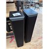Image 1 : PAIR OF FLOOR-STANDING TOWER SPEAKERS