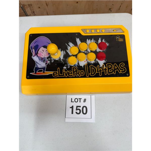 ELIVEPRO D44BAS ARCADE FIGHT STICK CONTROLLER
